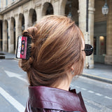 Hand-painted Lucky Cassette Claw Hair Clip | Eco-Friendly