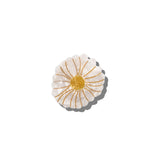 Hand-painted Daisy Lay Down Claw Clip