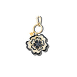 Handmade Origami Dianthus Flower Bag Charm + Keychain