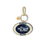 Hand-painted New York Run Club Club Bag Charm + Keychain | Eco-Friendly