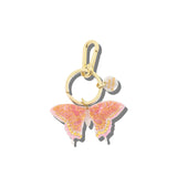 Hand-painted Swallowtail Bag Charm + Keychain | Eco-Friendly