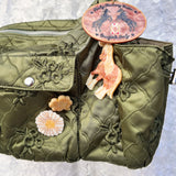 Hand-painted Lucky Mustang Rodeo Bag Charm + Keychain | Eco-Friendly