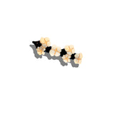 Hand-Painted Vintage Flowers French Barrette Hair Clip | Eco-Friendly