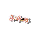 Hand-Painted Magnolia French Barrette Hair Clip | Eco-Friendly