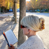 Hand-painted Dia De Las Brujas Guitar Claw Hair Clip | Eco-Friendly