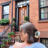 Hand-painted Snow Globe Claw Hair Clip | Eco-Friendly