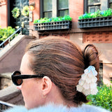 Hand-Painted Origami Holiday Tree Hair Claw Clip | Eco-Friendly