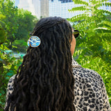 Hand-painted Caviar Claw Hair Clip | Eco-Friendly