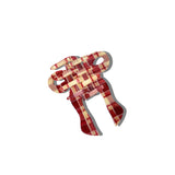 Hand-painted Coquette Bow Claw Hair Clip | Eco-Friendly