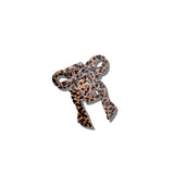 Hand-painted Coquette Bow Claw Hair Clip | Eco-Friendly