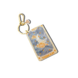 Hand-painted Moon Tarot Card Bag Charm + Keychain