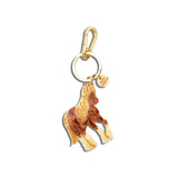 Hand-painted Horse Bag Charm + Keychain
