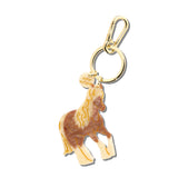 Hand-painted Horse Bag Charm + Keychain