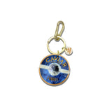 Hand-painted Caviar Bag Charm + Keychain