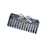 Hand-Painted French Bow Detangling Wide Tooth Hair Comb | Eco-Friendly
