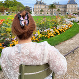 Hand-painted Limited Edition Monarch Butterfly Claw Hair Clip | Eco-Friendly