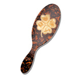 Hand-painted Lucky Clover Amazing Hair Day Brush | Eco-Friendly