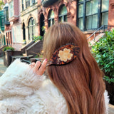 Hand-painted Lucky Clover Amazing Hair Day Brush | Eco-Friendly