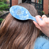 Hand-painted Return to Solar Eclipse Amazing Hair Day Brush | Eco-Friendly