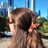 Hand-painted Dachshund Claw Hair Clip | Eco-Friendly