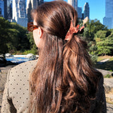 Hand-painted Dachshund Claw Hair Clip | Eco-Friendly