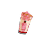 Hand-painted Strawberry Smoothie Claw Hair Clip | Eco-Friendly