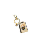 Hand-painted Wuthering Heights Book Bag Charm + Keychain | Eco-Friendly