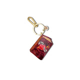 Hand-painted Romeo & Juliet Book Bag Charm + Keychain | Eco-Friendly