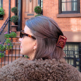 Hand-painted Mini Pride & Prejudice Book Claw Hair Clip | Eco-Friendly