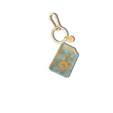Hand-painted The Odyssey Book Bag Charm + Keychain | Eco-Friendly