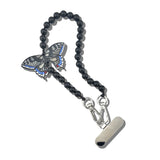 Hand-painted Swallowtail Bracelet Phone Chain