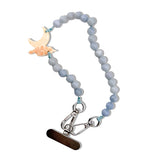Hand-painted Celestial Moon Bracelet Phone Chain