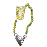 Hand-painted Matcha Bracelet Phone Chain