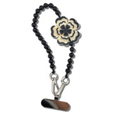 Hand-painted Dianthus Bracelet Phone Chain