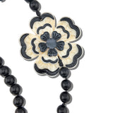Hand-painted Dianthus Bracelet Phone Chain