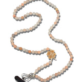 Hand-painted Lucky Clover Gemstone Crossbody Phone Chain