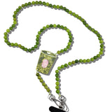 Hand-painted Matcha Crossbody Phone Chain
