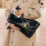 Hand-painted Matcha Crossbody Phone Chain