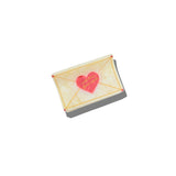 Hand-Painted Love Mail Claw Clip | Eco-Friendly