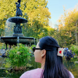 Hand-Painted Love Mail Claw Clip | Eco-Friendly