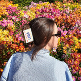 Hand-Painted Lover License Plate Claw Clip | Eco-Friendly