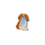 Hand-Painted King Charles Claw Hair Clip | Eco-Friendly