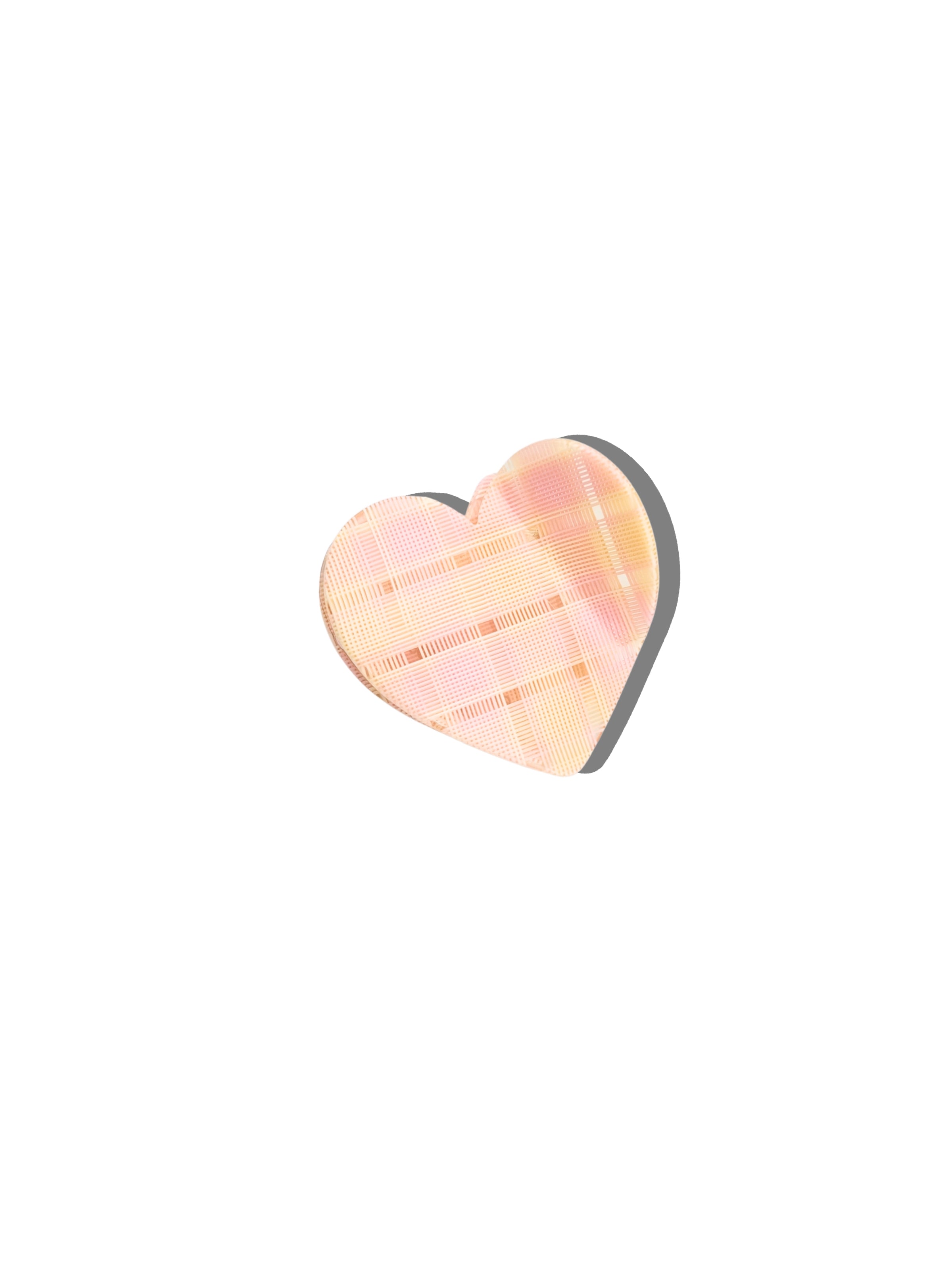 Handmade Heart Hair Claw Clip - Limited Edition