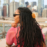 Hand-painted Lucky Penny Claw Clip | Eco-Friendly