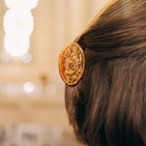 Hand-painted Lucky Penny Claw Clip | Eco-Friendly