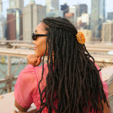 Hand-painted Lucky Penny Claw Clip | Eco-Friendly