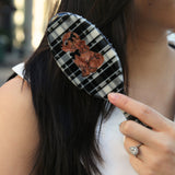 Hand-Painted Coquette Puppy Amazing Hair Day Brush | Eco-Friendly