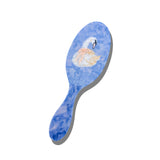 Hand-Painted Bow Swan Amazing Hair Day Brush | Eco-Friendly