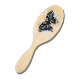 Hand-Painted Swallowtail Amazing Hair Day Brush | Eco-Friendly