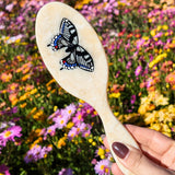 Hand-Painted Swallowtail Amazing Hair Day Brush | Eco-Friendly